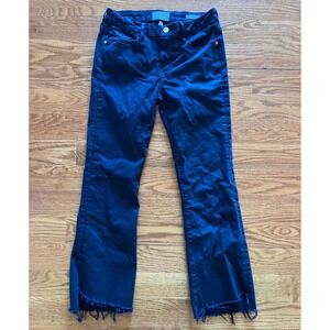 Frame‎ Womens Jeans Deep Blue Dive Le Crop Mini Boot Size 26